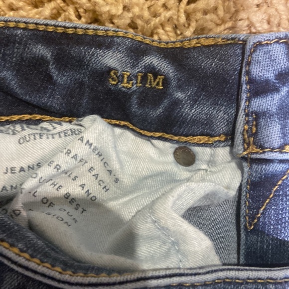 American Eagle Jeans Slim Dark Wash 28x30 - Picture 4 of 4